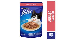 felix pouch salmon alimento humedo 85G
