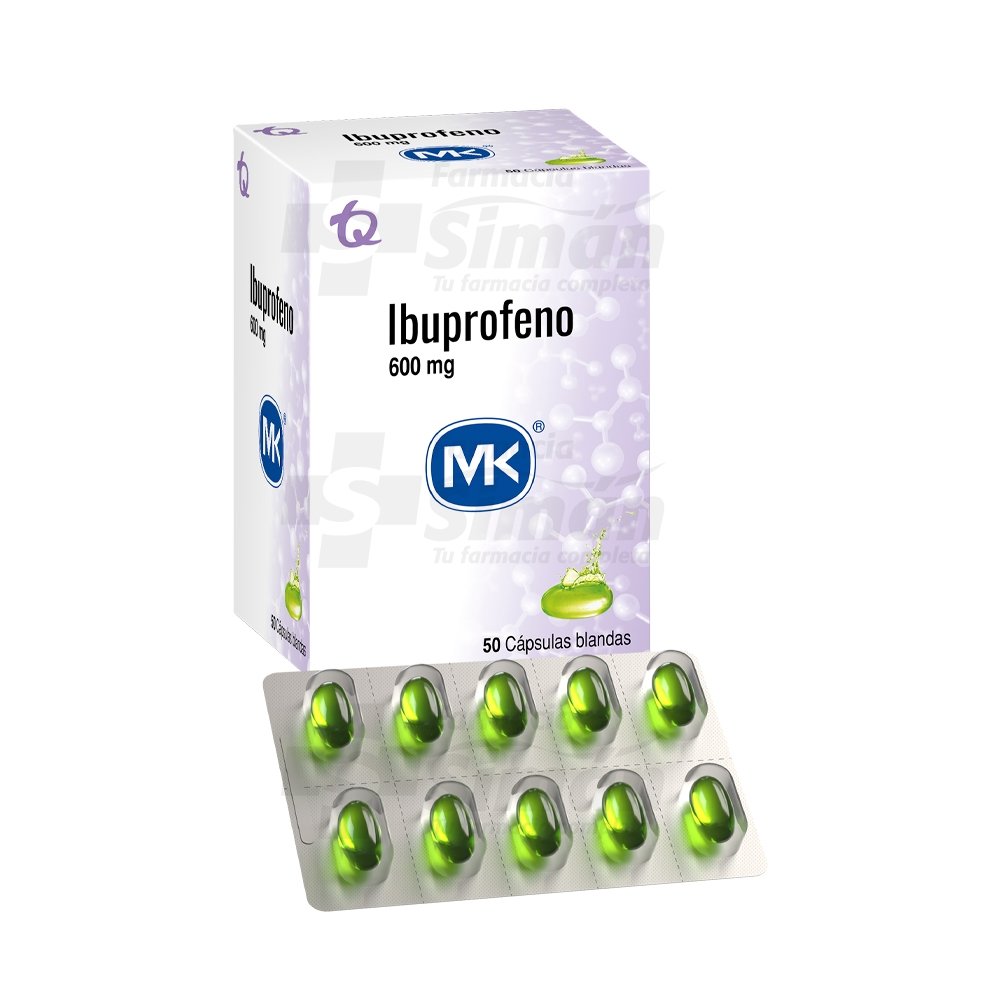 ibuprofeno mk 600mg por unidad
