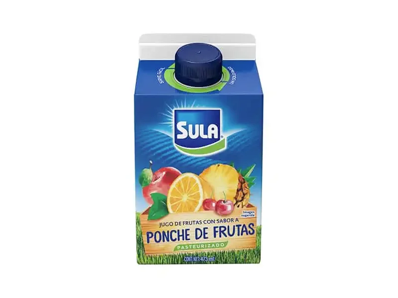 jugo sula ponche de frutas 473ml