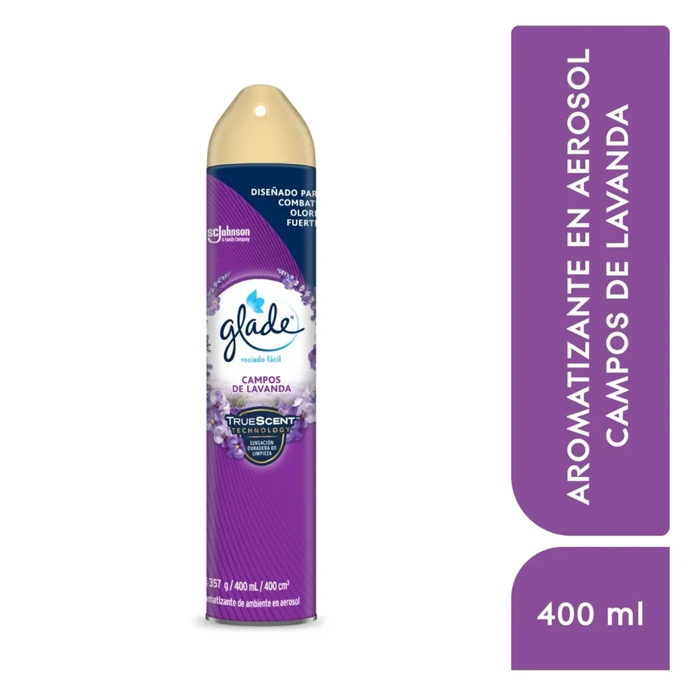 glade aerosol lavanda 400ml