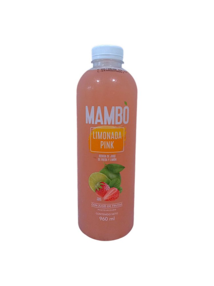 jugo mambo 960ml limon/fresa