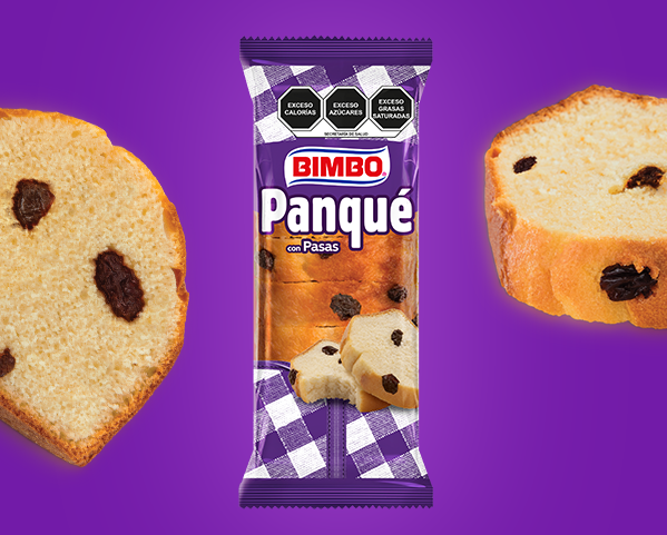 panque con pasas