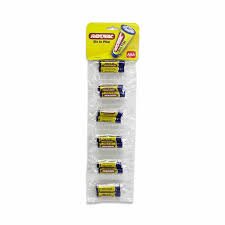 BATERIA AAA AMARILLA RAYOBAC EL PAR