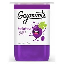 gelatina uva 125g
