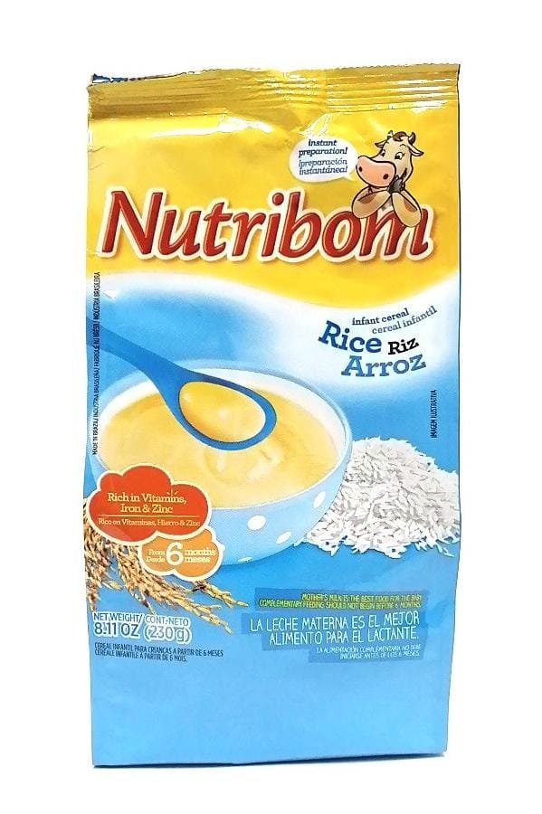 NUTRIBOM CEREAL INFANTIL DE ARROZ BOLSA, 200 GR