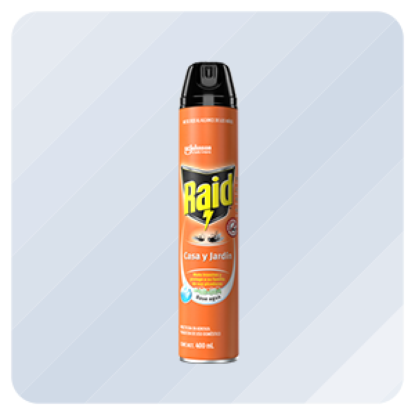 RAID AEROSOL CASA JARDIN 400ML