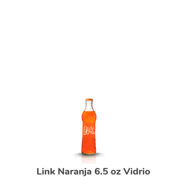 link naranja 6.5 oz vidrio