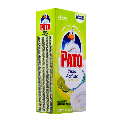 Pato tiras activas lima fresca 30gr