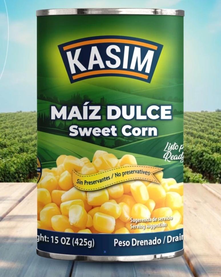 MAIZ DULCE KASIM LATA 245G