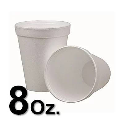 vaso fomy numero 8 x unidad