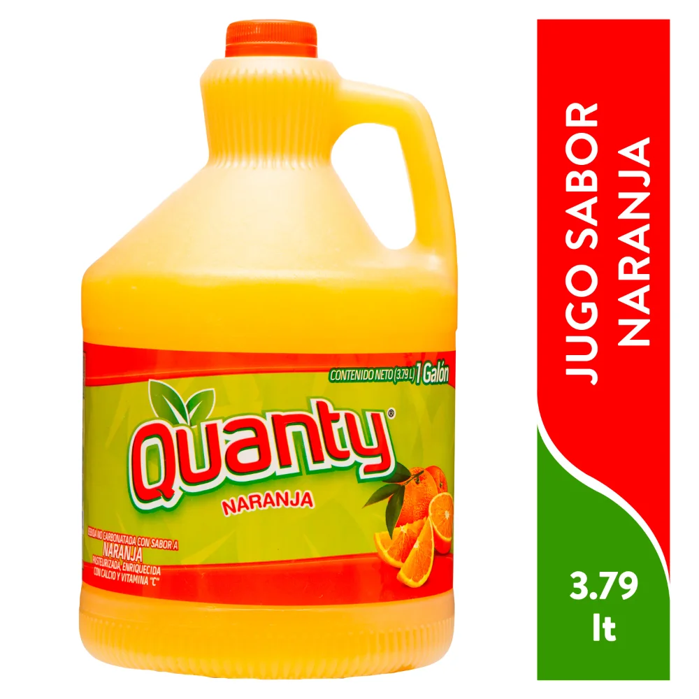 quanty naranja 1 galon