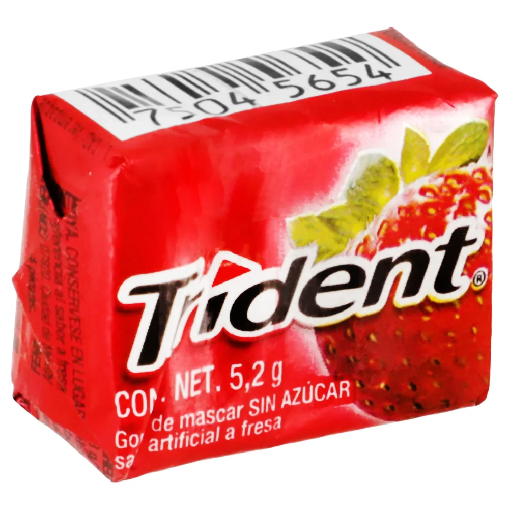 TRIDENT GOMA 4S FRESA, SOBRE 5.2 G