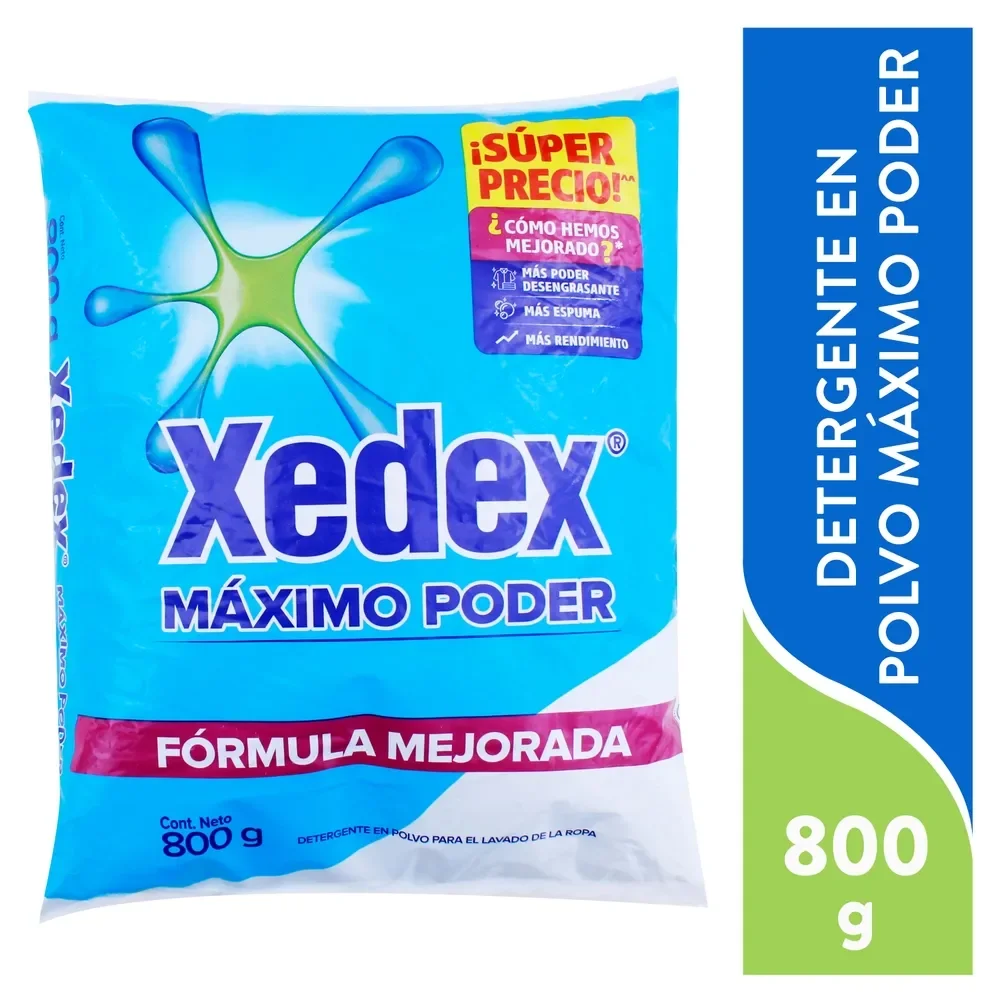 xedex maximo poder 800g azul