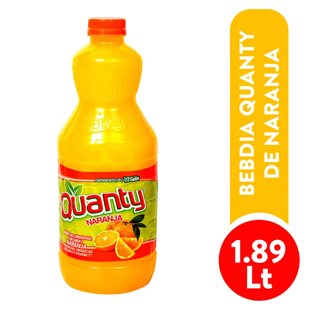 quanty naranja 0.5 galones