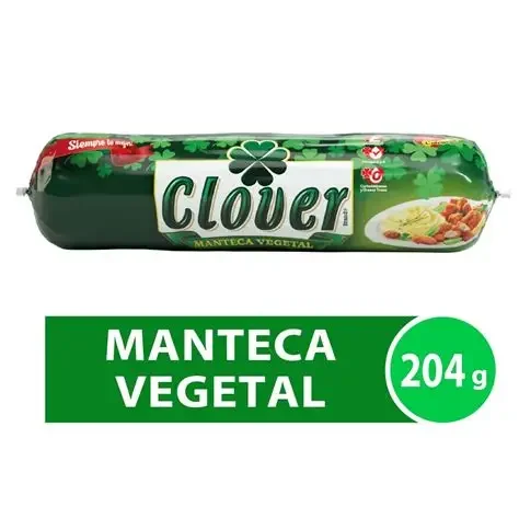 MANTECA CLOVER BRAND 204GR