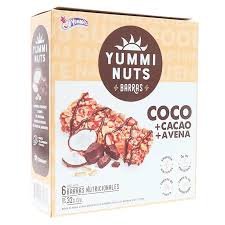 YUMMINUTS BARRA COCO CAJA