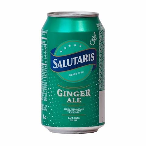 SALUTARIS GINGER ALE 12 ONZ LATA