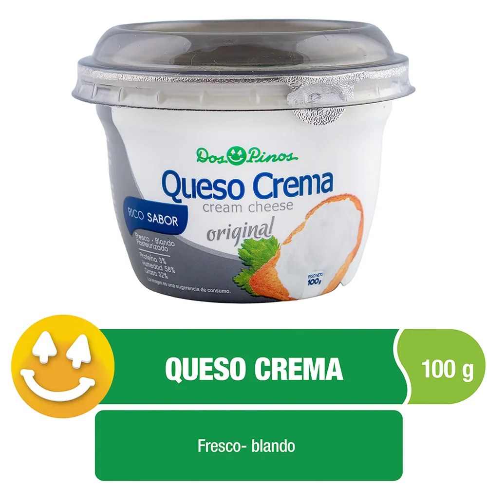 queso crema dos pinos 100g