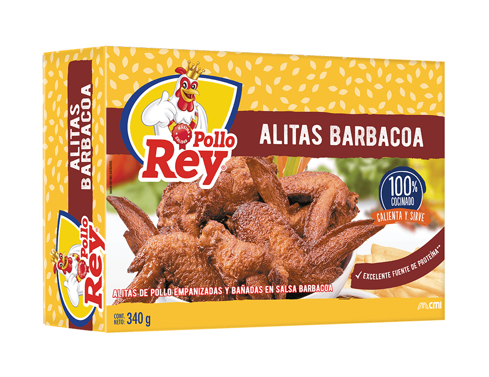 ALITAS BBQ POLLO REY