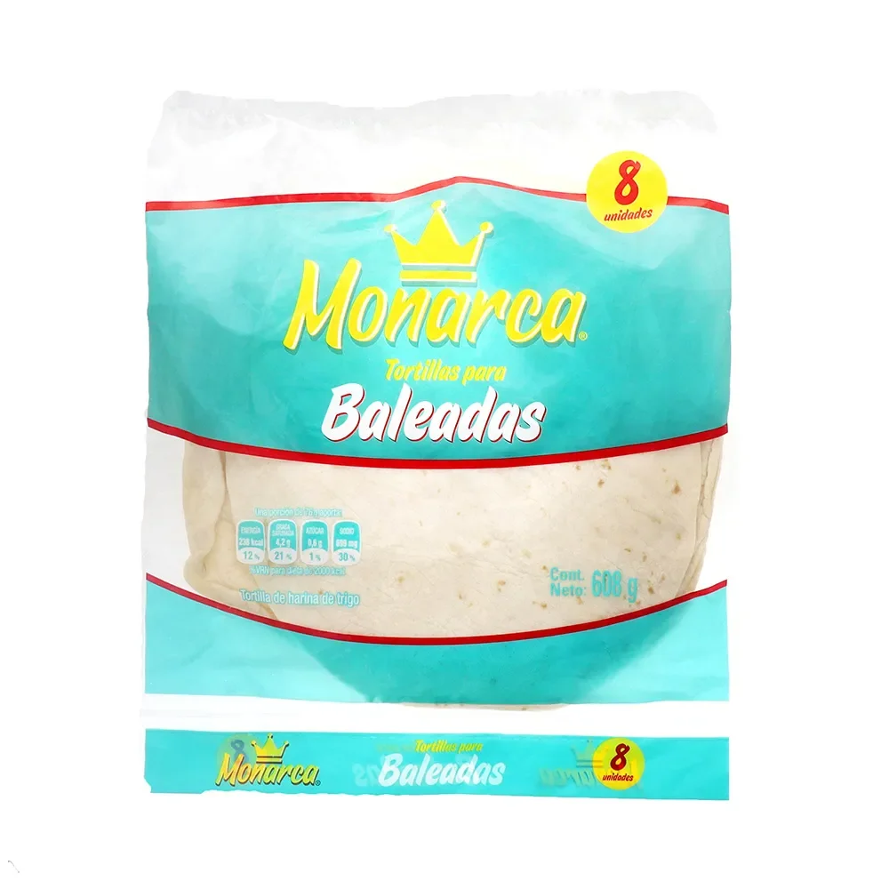 TORTILLAS DE HARINA MONARCA 608G