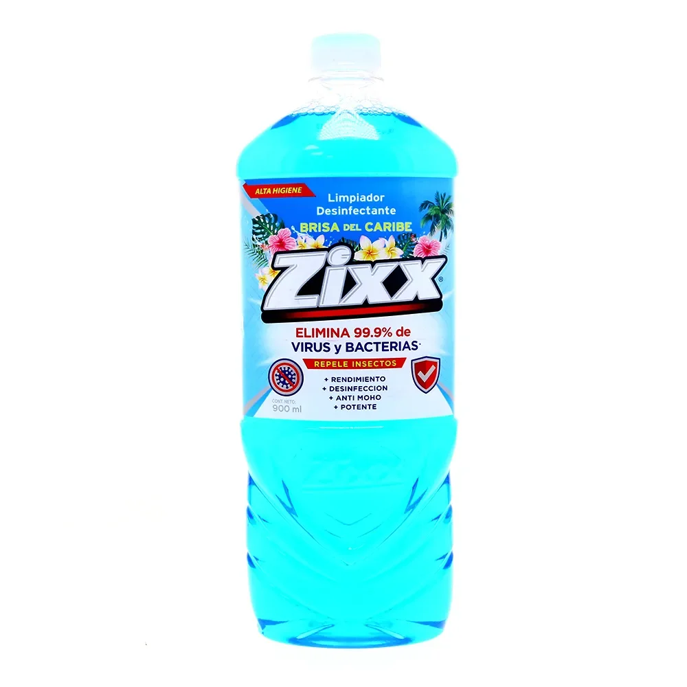 LIMPIADOR ZIXX BRISAS CARIBE 900ML