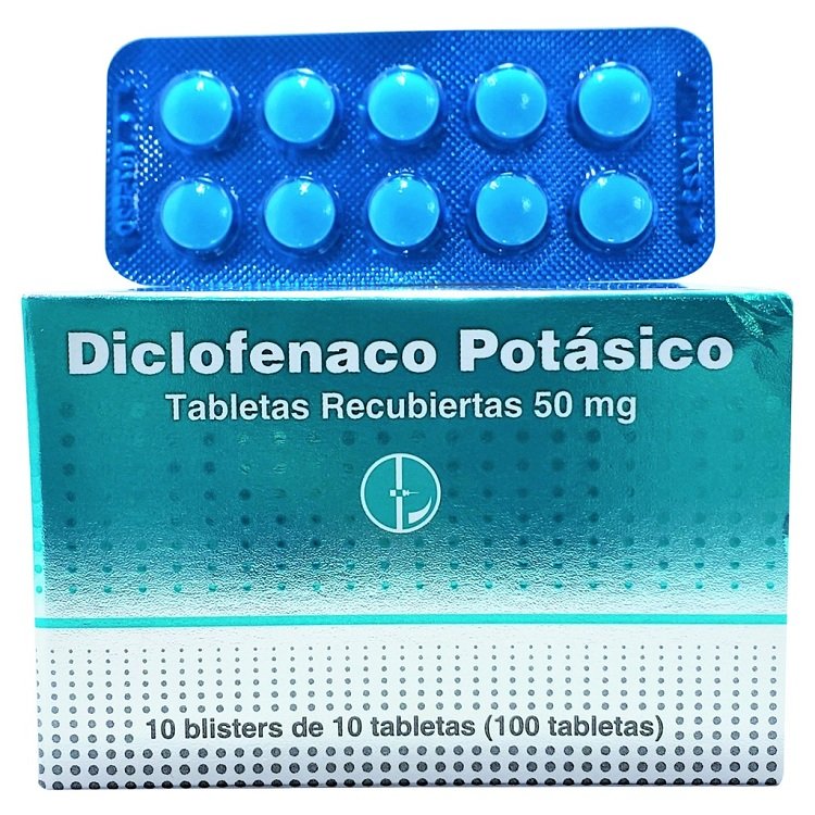 diclofenaco potasico blister 10 unidades