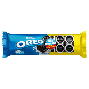 OREO GALLETA REGULAR ROLLO SRP, 108 G