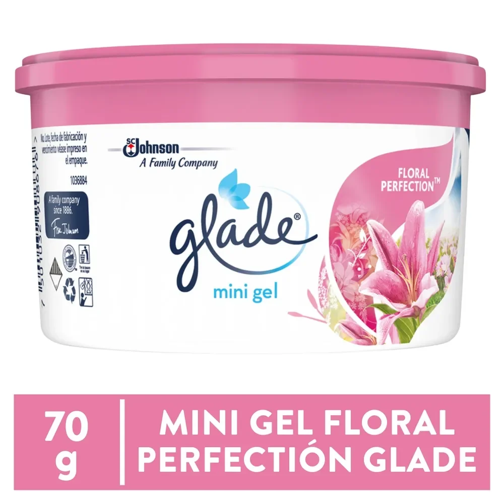 glade mini gel floral 70gr