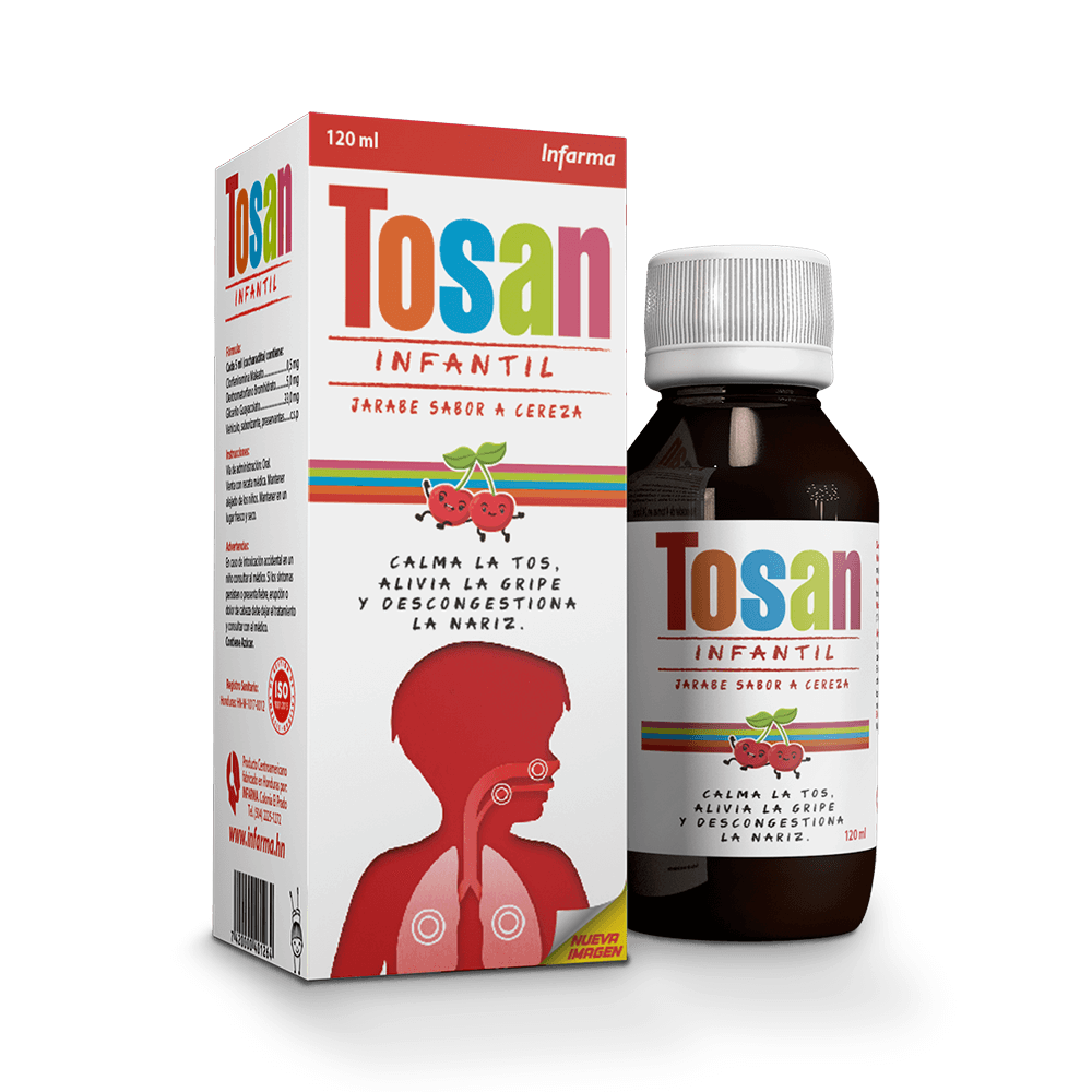Tosan Infantil Frasco, 120 ml