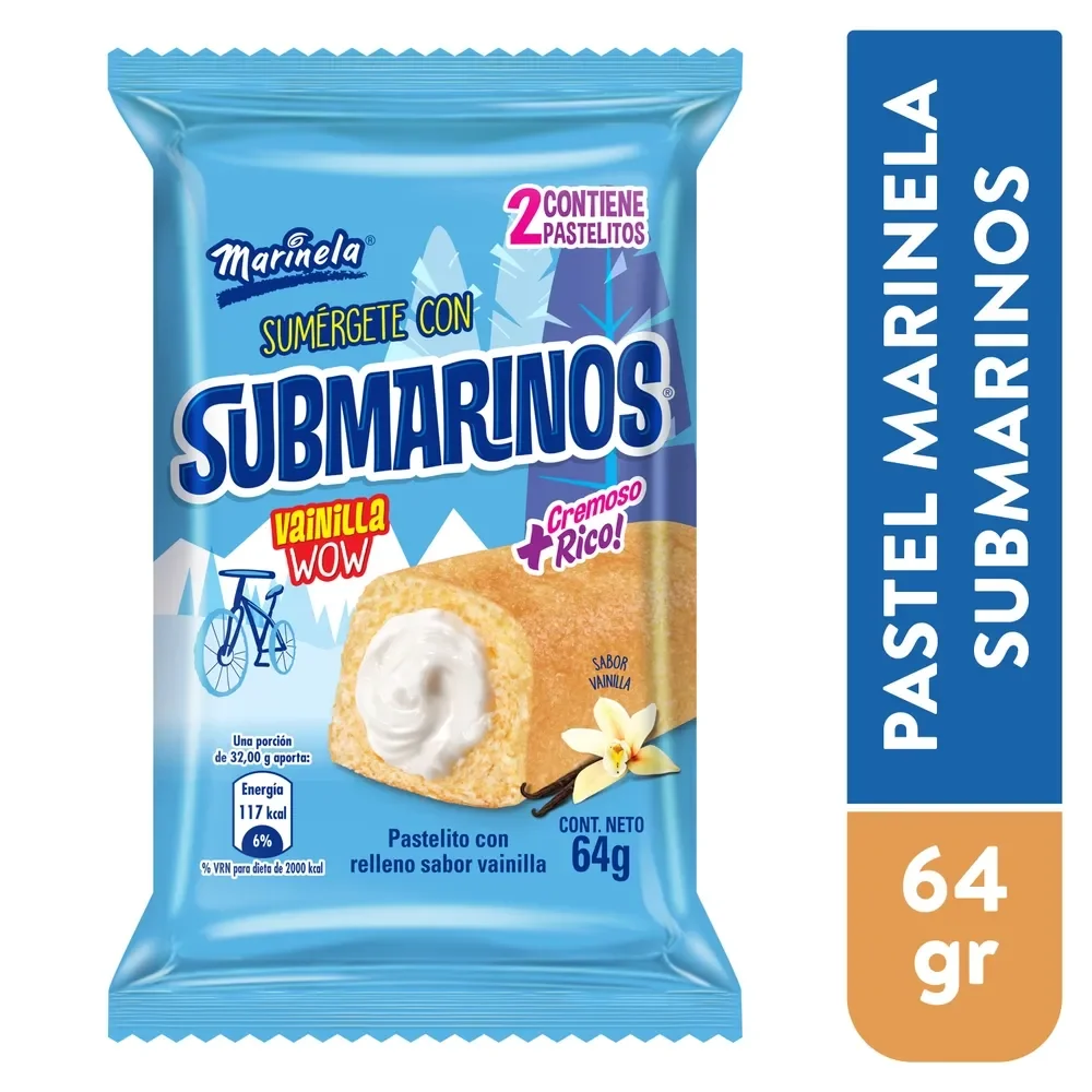 sub marino vainilla