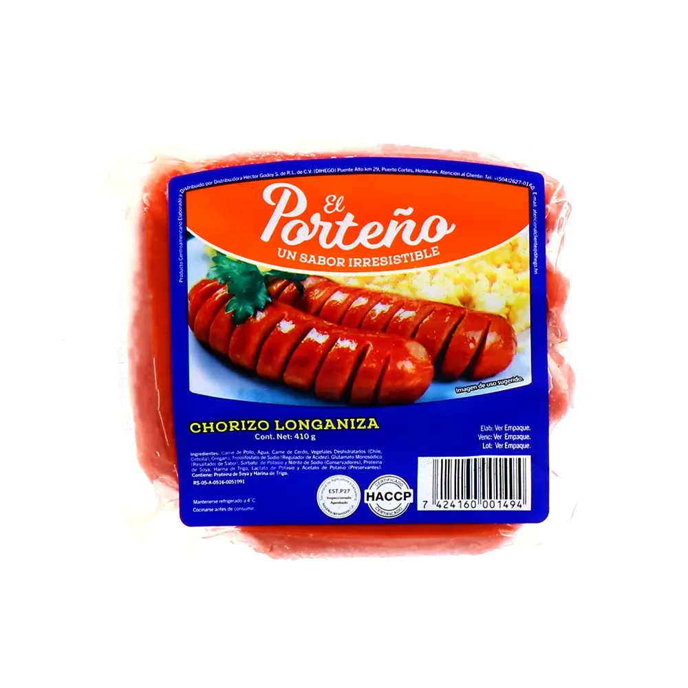 LONGANIZA PORTEÑO 410G