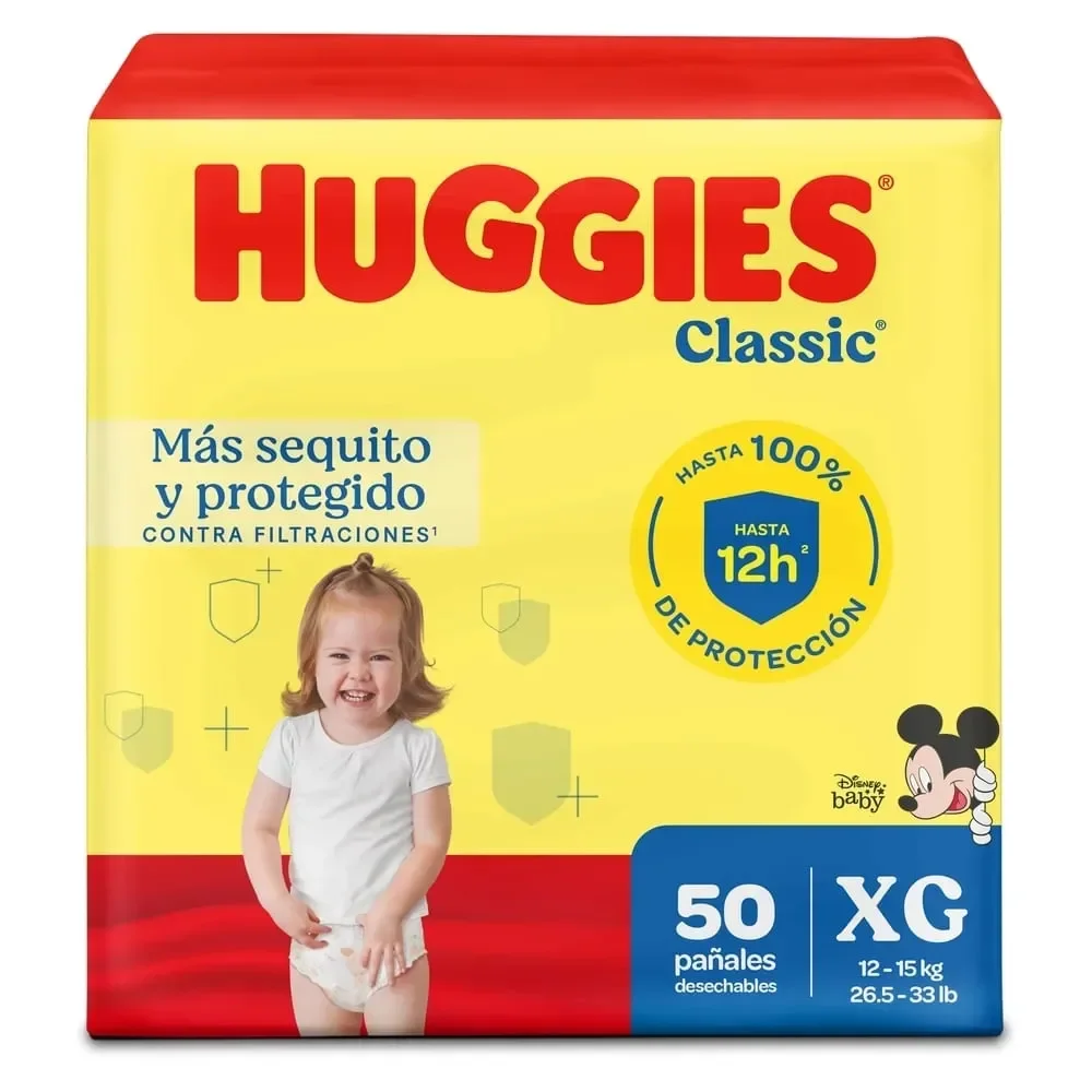 pañal huggies XG por unidad