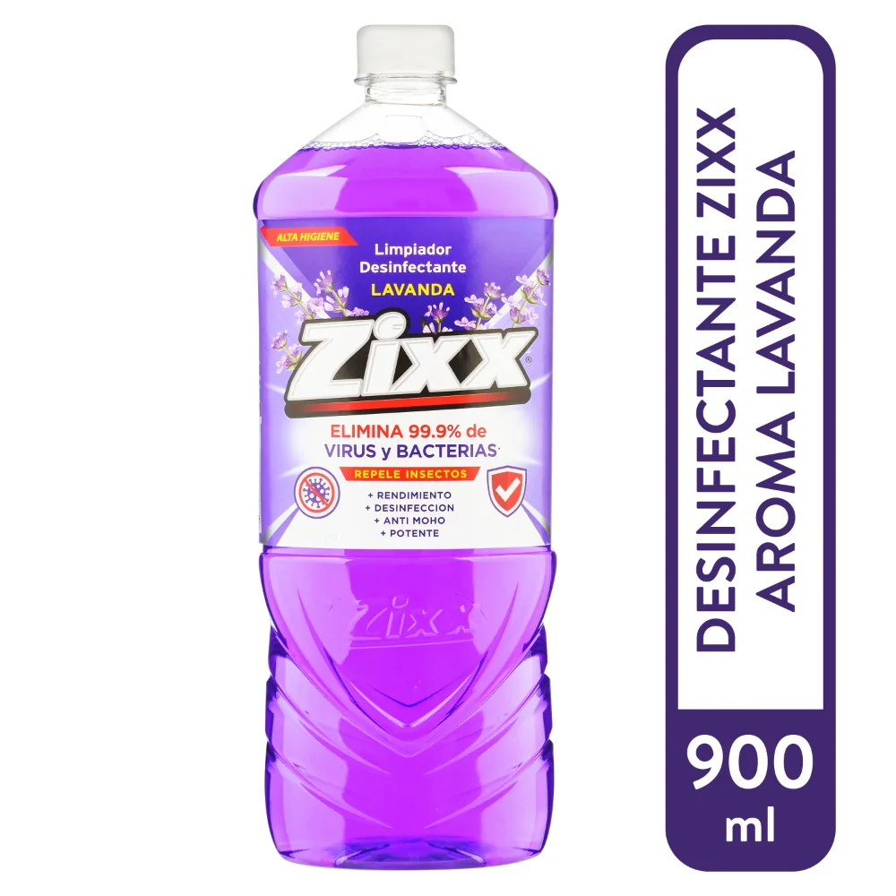 LIMPIADOR ZIXX LAVANDA 900ML