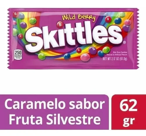 skittles morado 62g