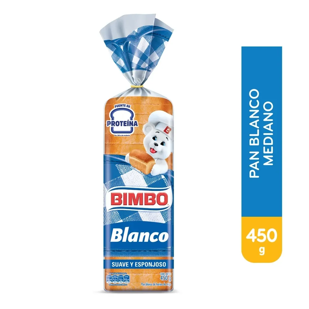PAN BLACO BIMBO 580G