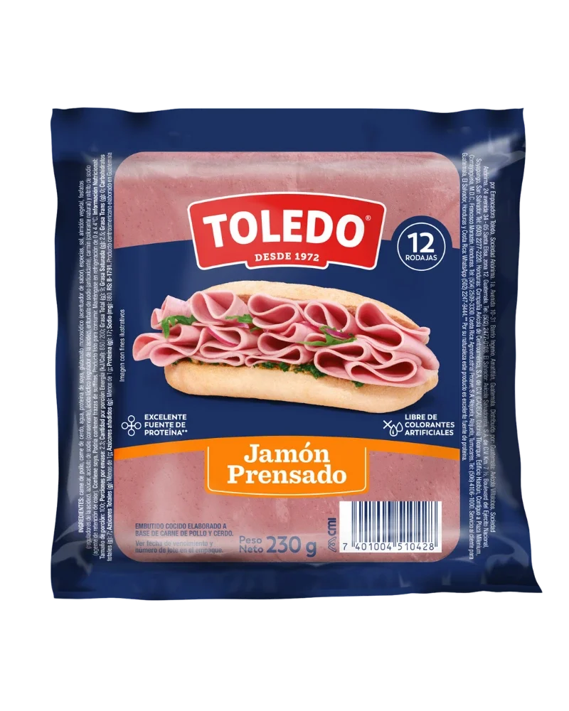 JAMON PRENSADO TOLEDO 230 G