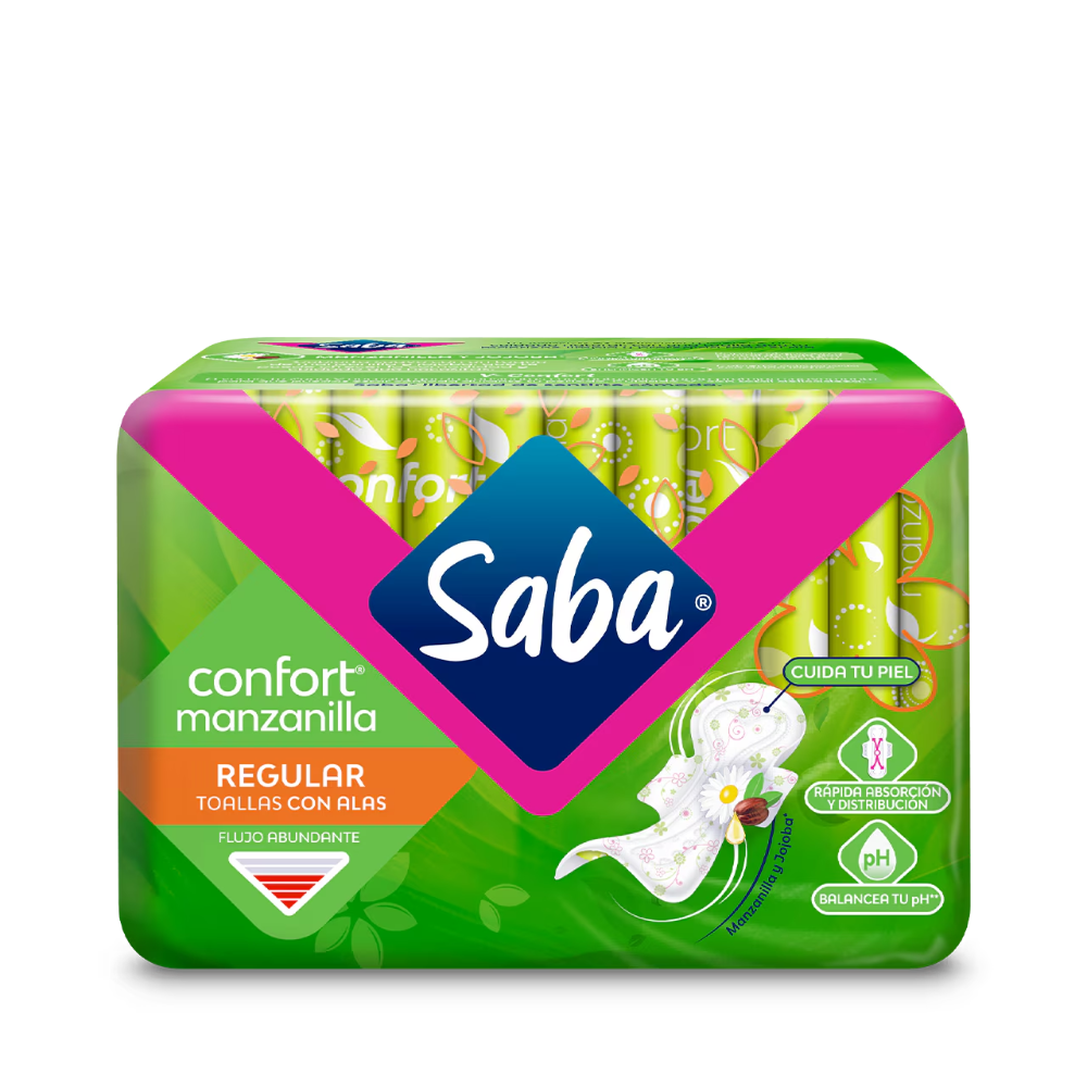 TOALLA SABA CONFORT MANZANILLA REG C/ALAS