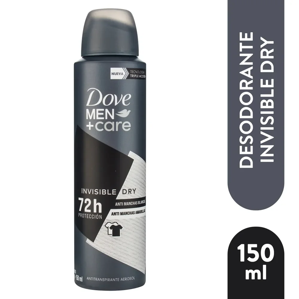 dove men aerosol invis dry 150ml