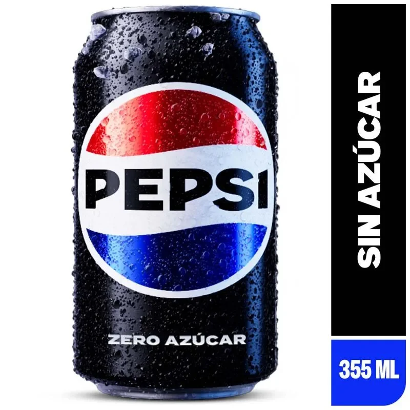 Pepsi sin azucar lata 355ml