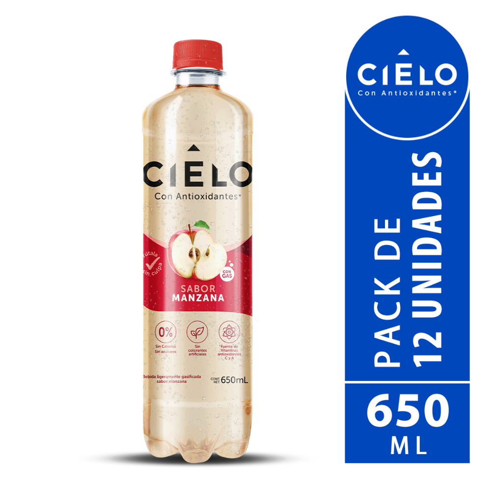 cielo manzana 650ml