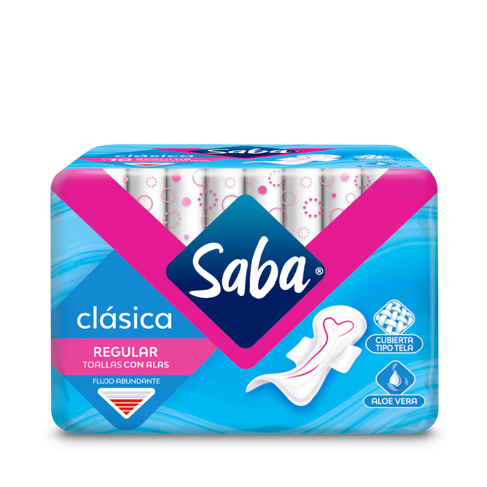 TOALLA SABA CLASICA C/ALAS