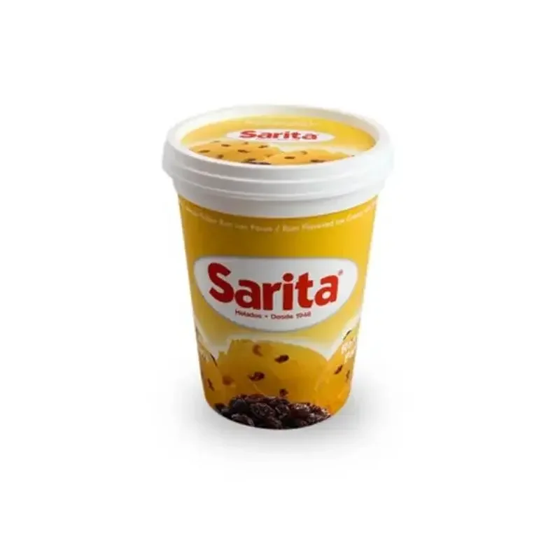 medio litro ron con pasas sarita