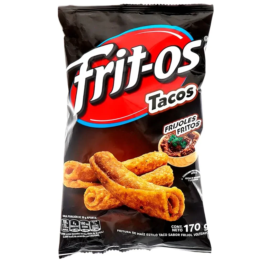 FRITOS TACO FRIJOL 35G