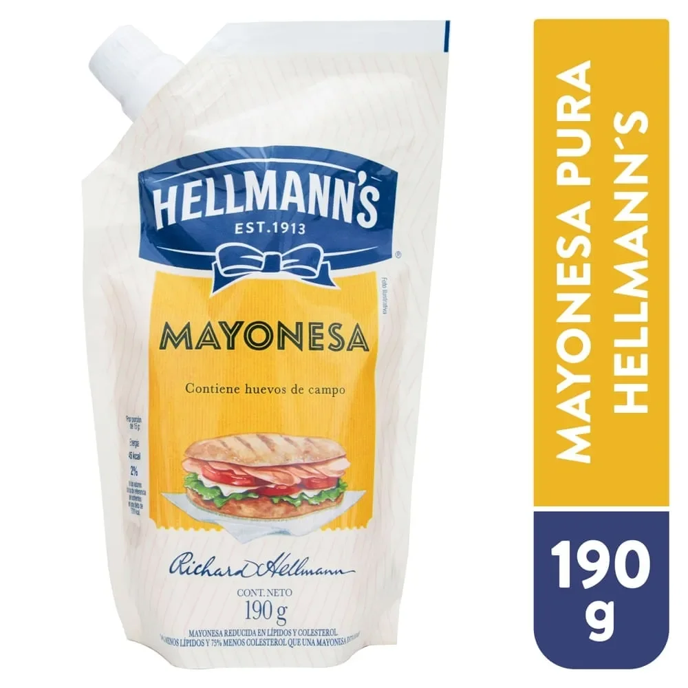 MAYONESA HELLMANNS 190G