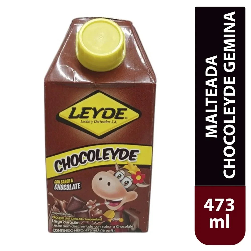 malteada de chocolate leyde 473ml