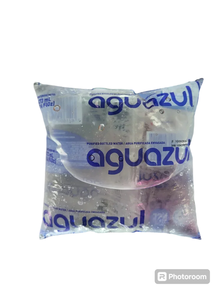 aguazul regular 16oz bolsa