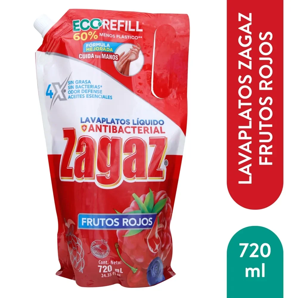 720ML LAVAPLATOS LIQUIDO ZAGAZ CITRUS
