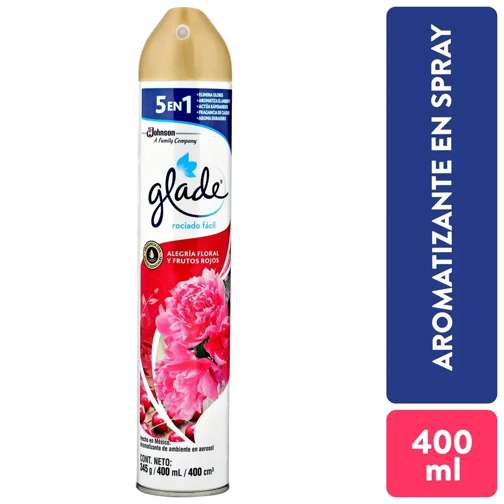 glade aerosol alergia floral 400ml
