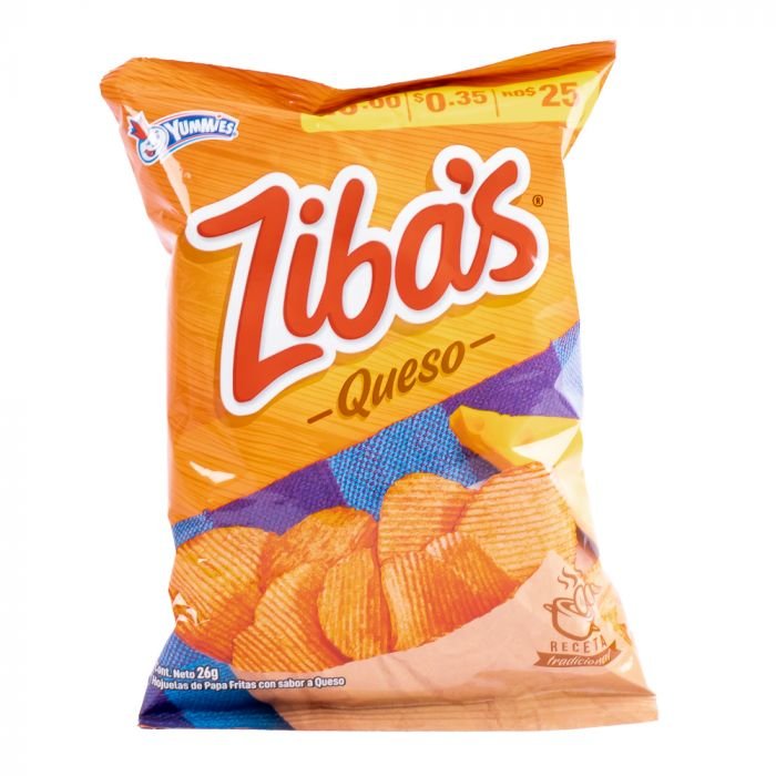 zibas papa queso 26g