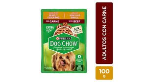 DOG CHOW ADULTO CARNE POUCH 100G